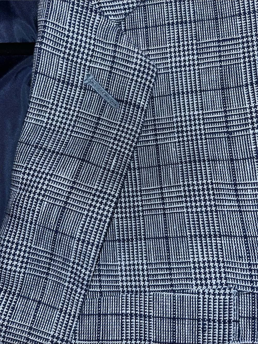 J Crew Thompson Blazer Summer Sportcoat Sport coat Linen Jacket 36R Houndstooth